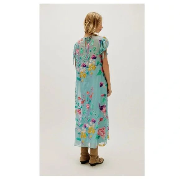 Free People Secret Garden Maxi Dress NWT Size Small